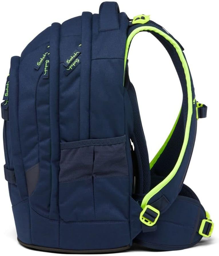 5-teiliges Schulrucksack-Set Graffiti Edition, Toxic Yellow