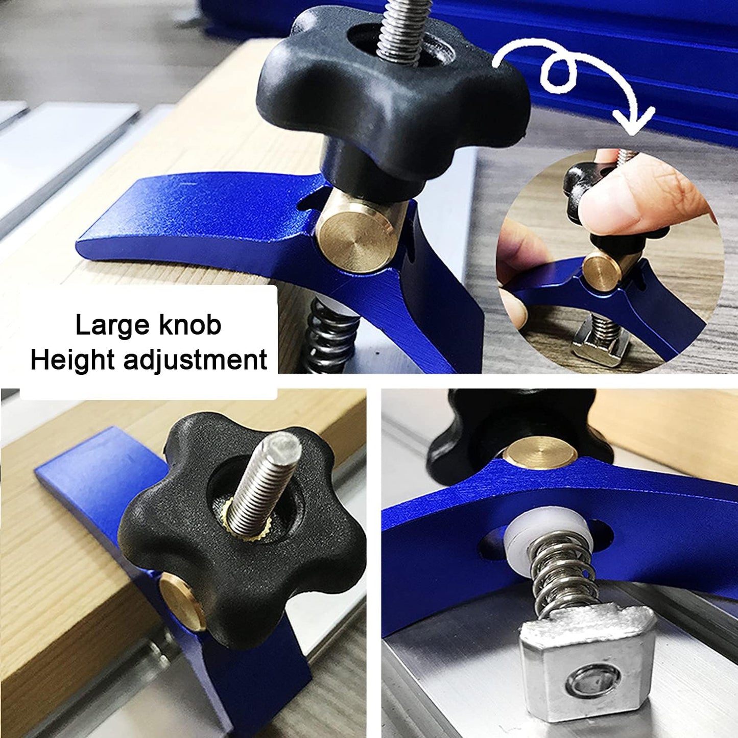T-Gleis-Halteklemmen für CNC-Fräsmaschinen