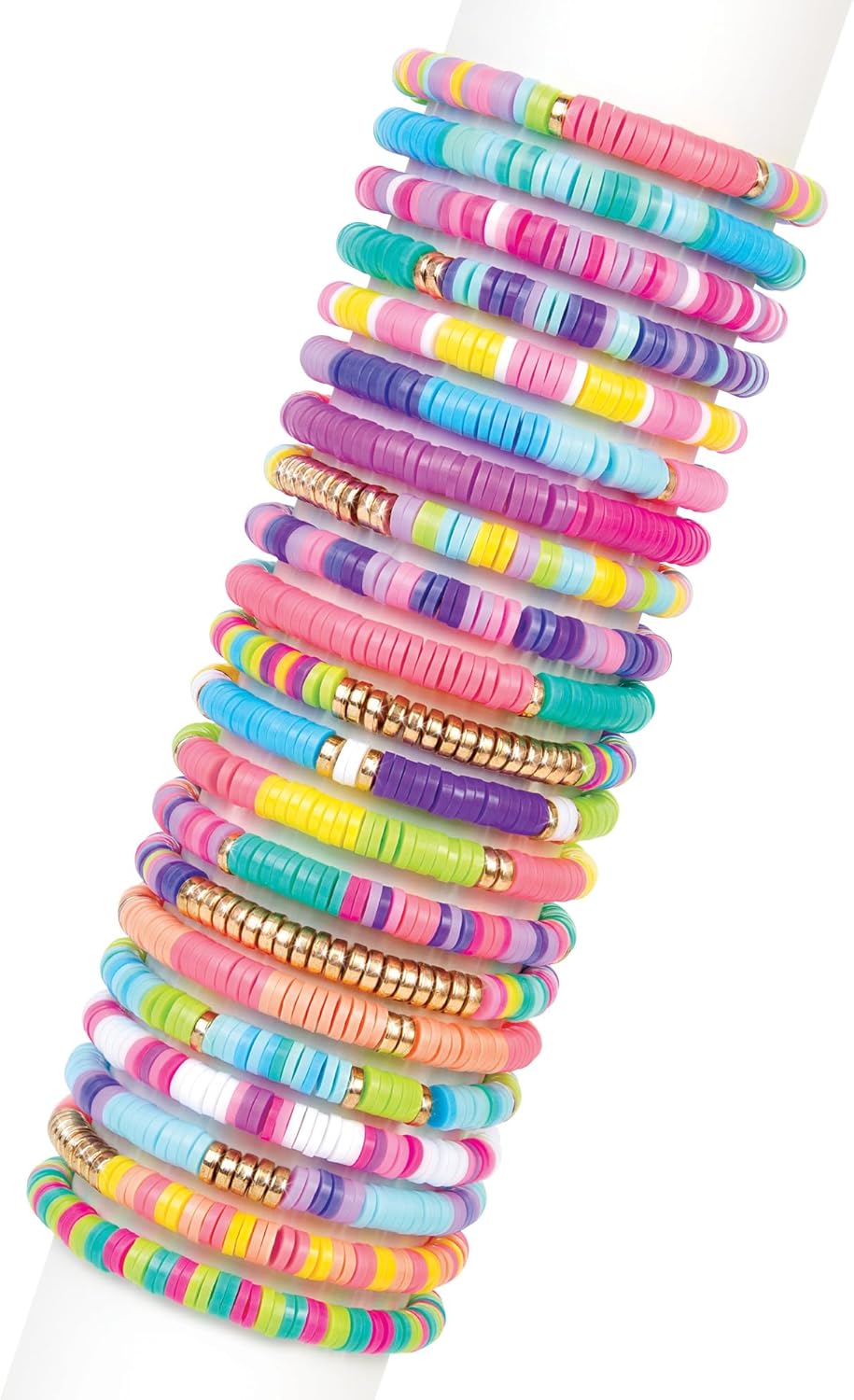Armband-Macher-Set mit Heishi-Perlen (2040 Stück)