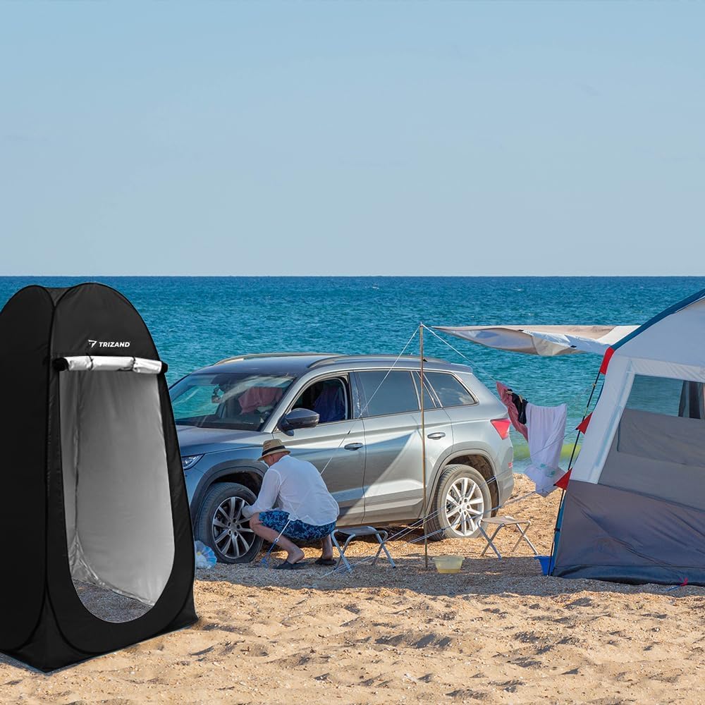 Pop-up-Dusch- und Umkleidezelt