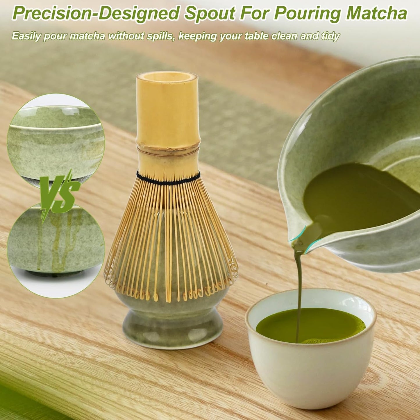 Traditionelles Matcha-Teeset (6-teilig)