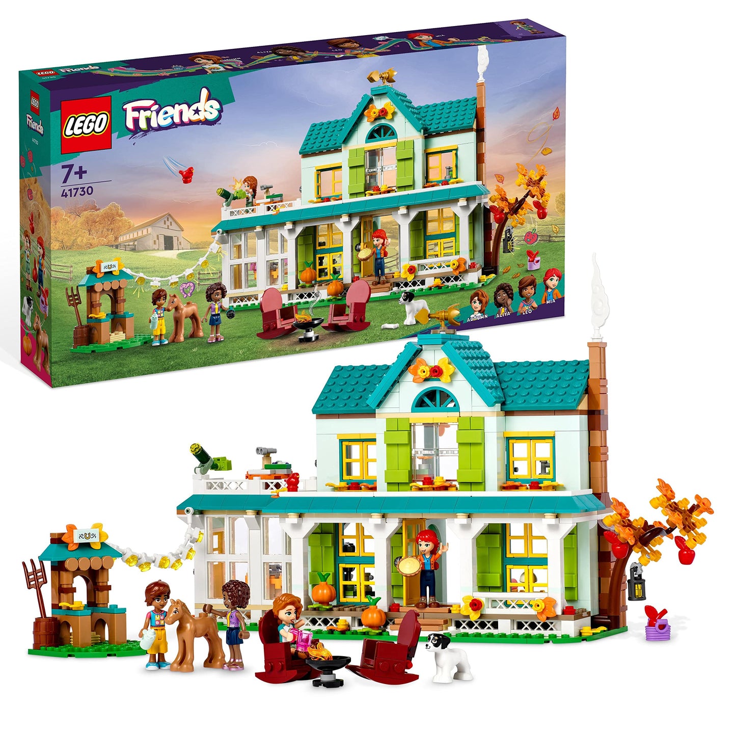 41730 Friends Autumns Haus, Konstruktionsspielzeug, Single
