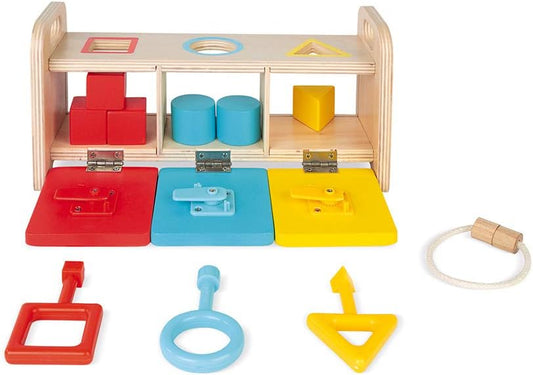 2-in-1 Lernspiel Schlüsselkasten Essentiel