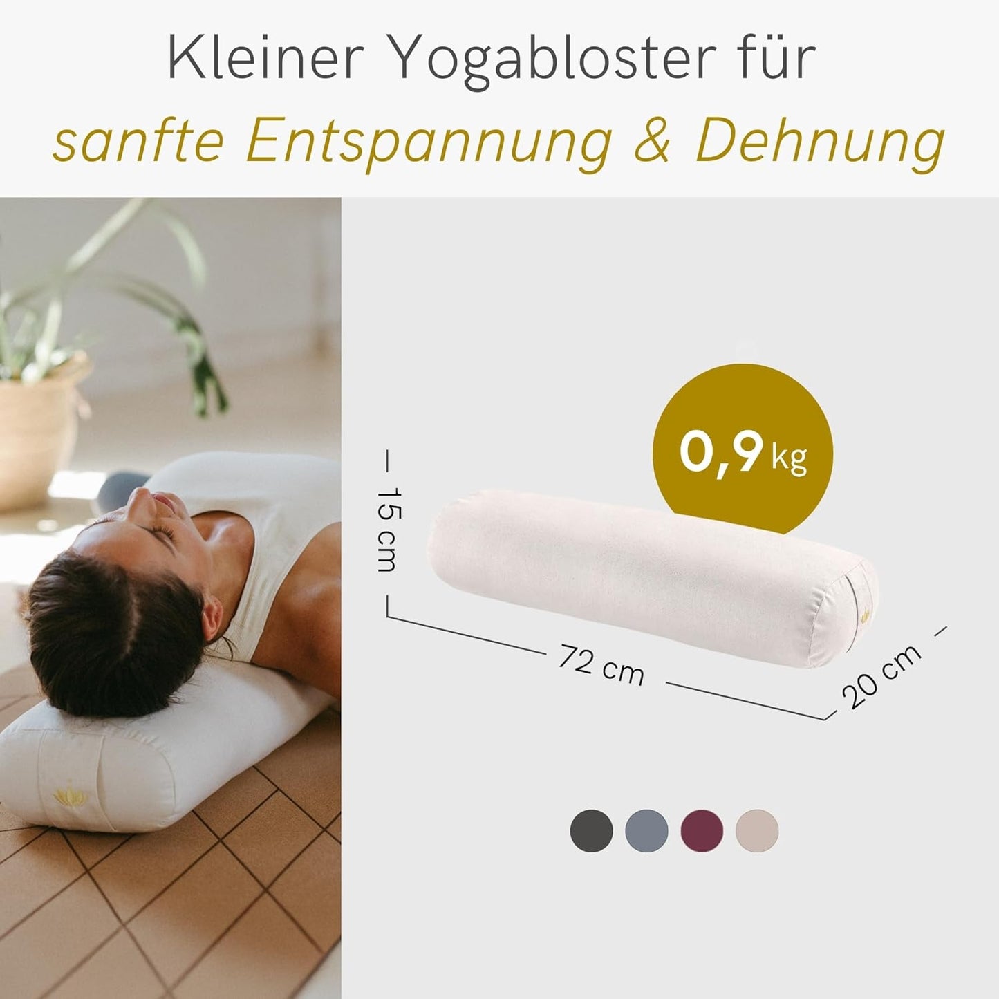 Yoga Nackenrolle, Natur