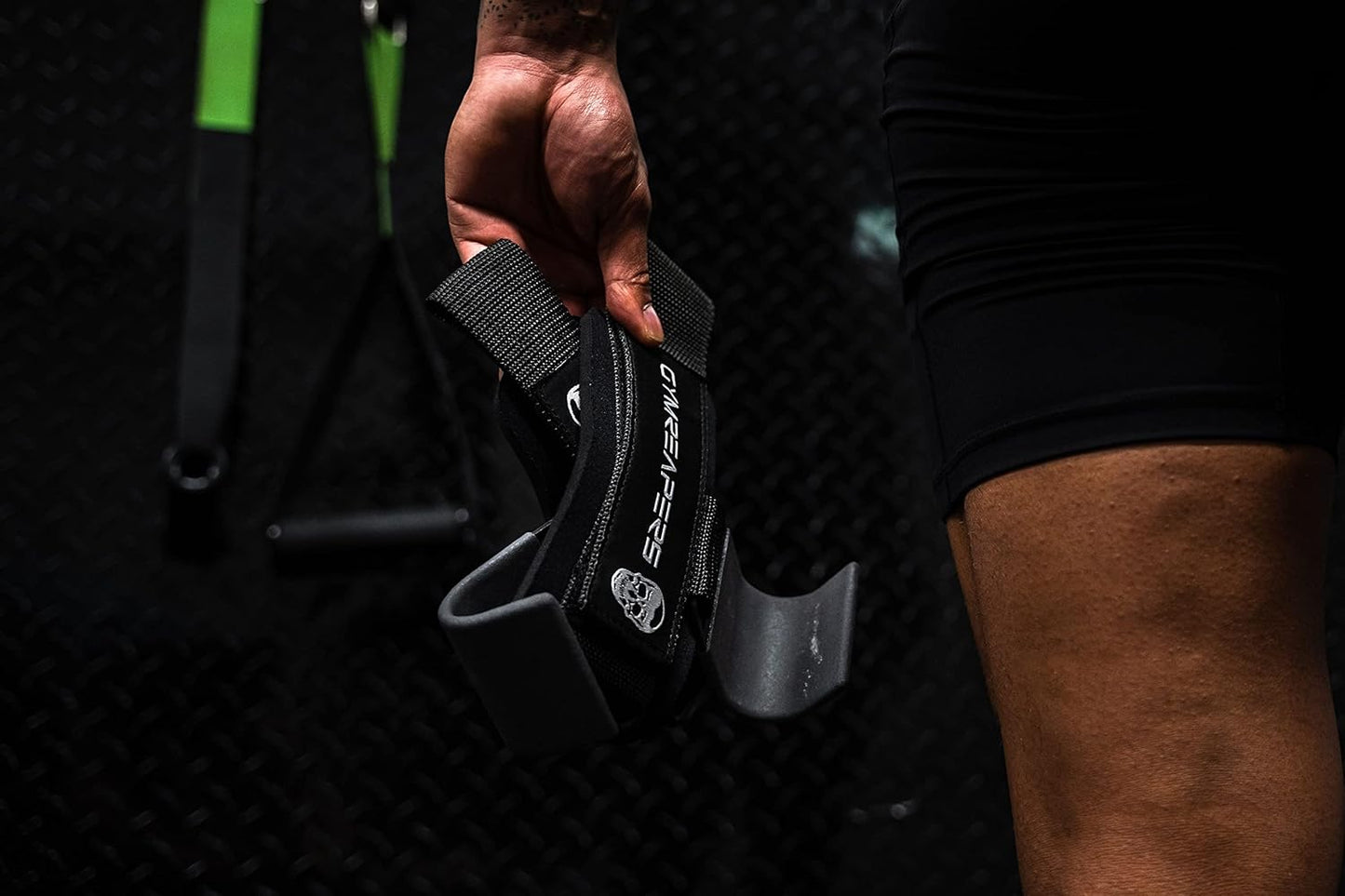 Weight Lifting Hooks für Krafttraining, Grau