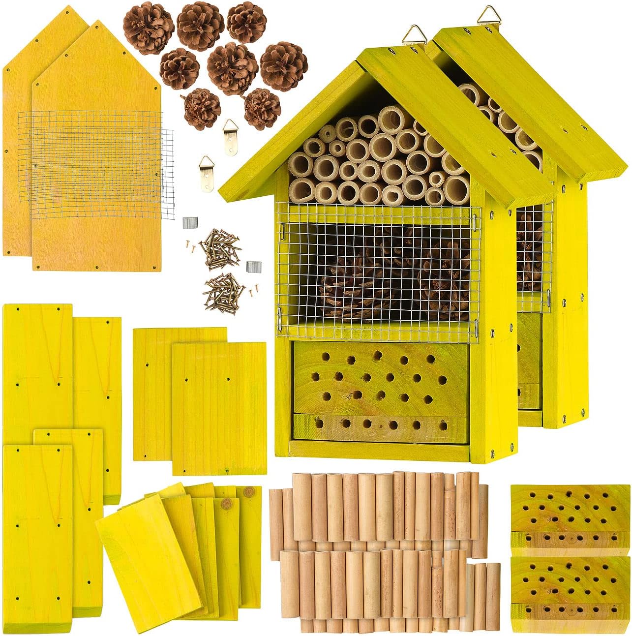 2er-Set Insektenhotel-Bausätze