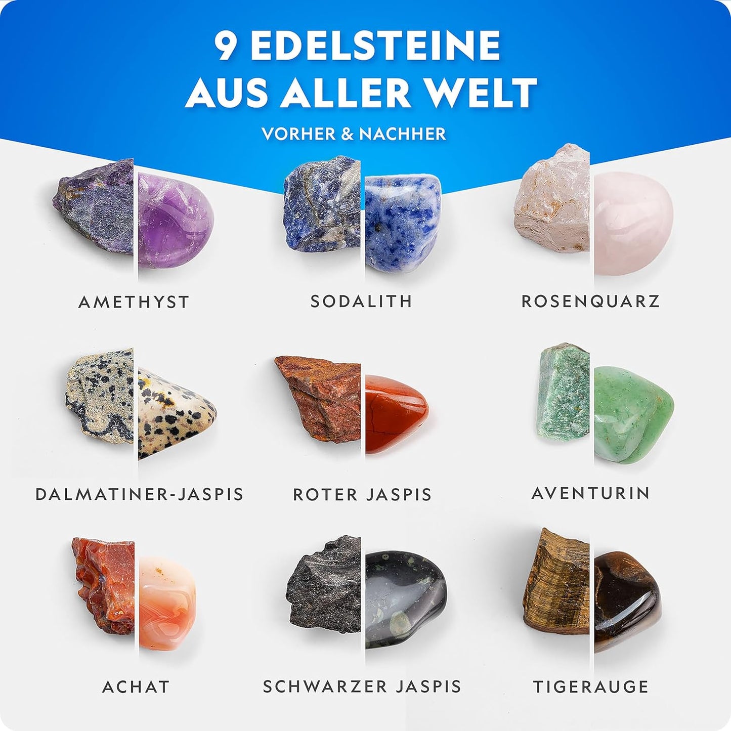 Mega-Nachfüllpack Edelstein-Mix