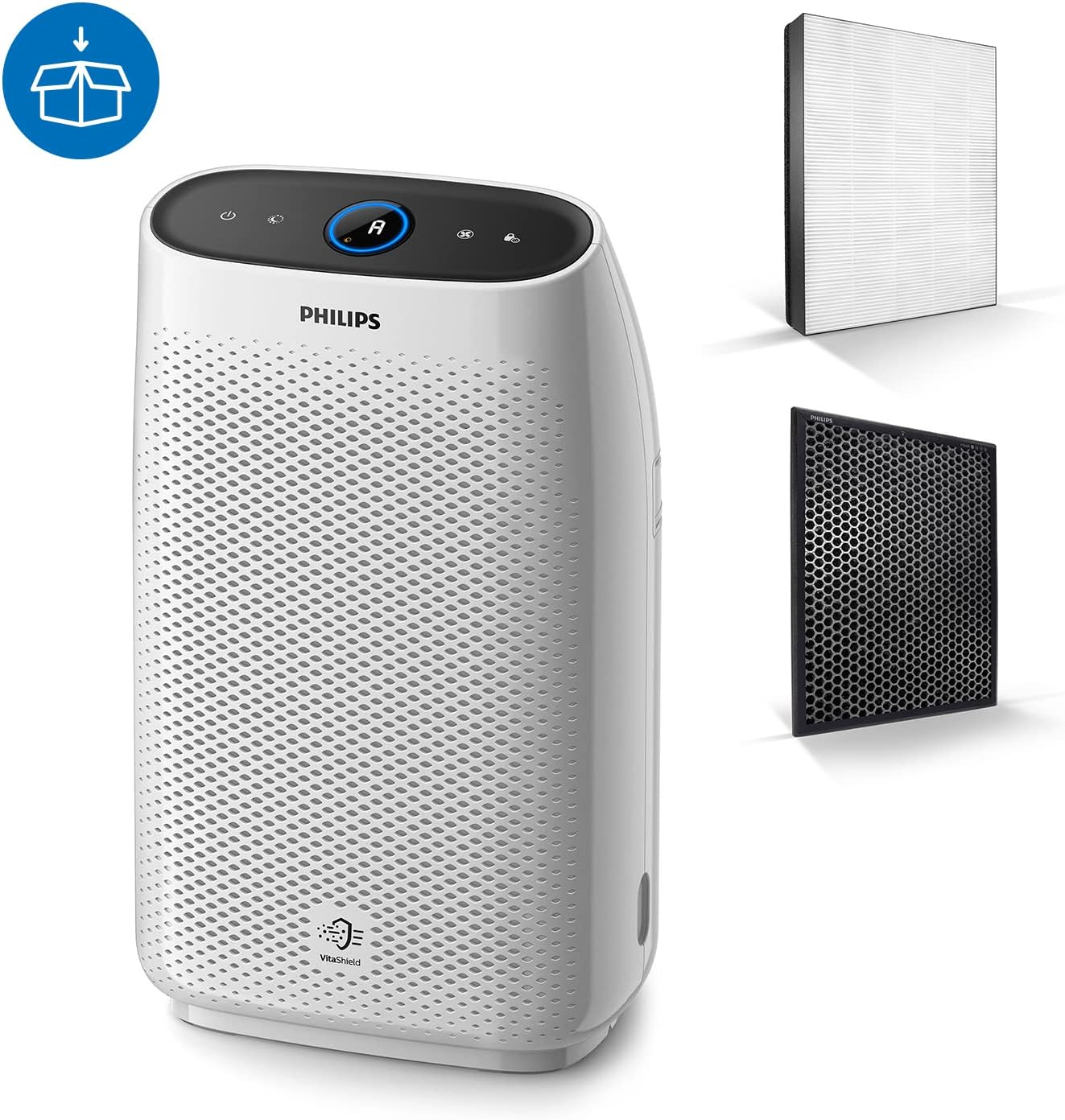 1000i Series Luftreiniger AC1215/10, Superficie: 63 m² Single