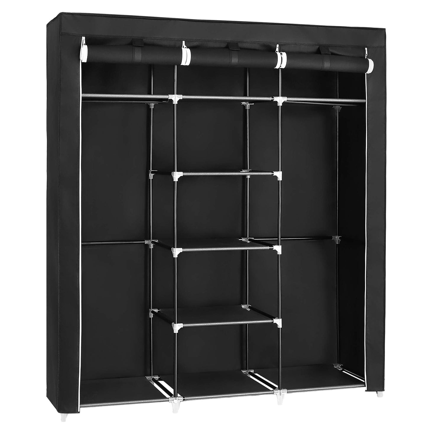 Faltschrank, Schwarz, Single