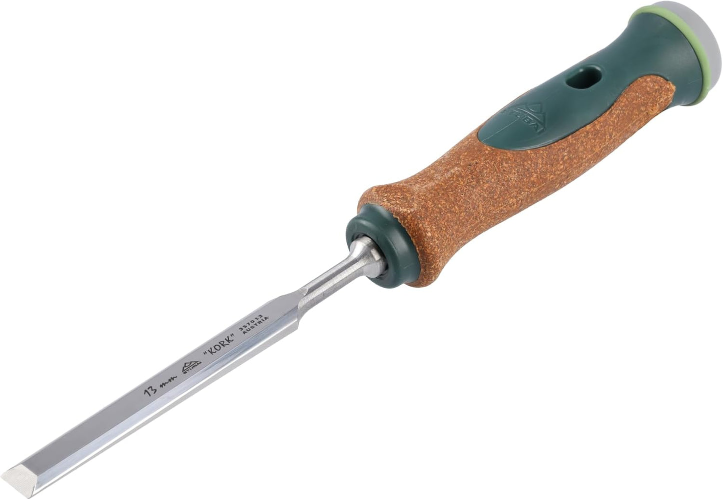 Stemmeisensatz mit Korkgriff (6-teilig), Satz 6-teilig D=6,10,13,16,20,26mm