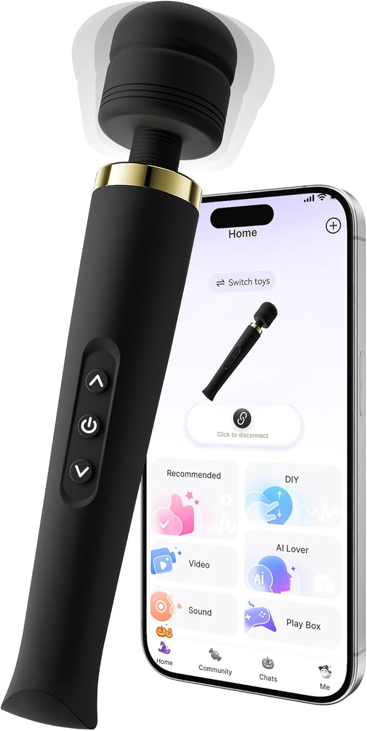 App-gesteuerter Stabvibrator mit 20 Modi