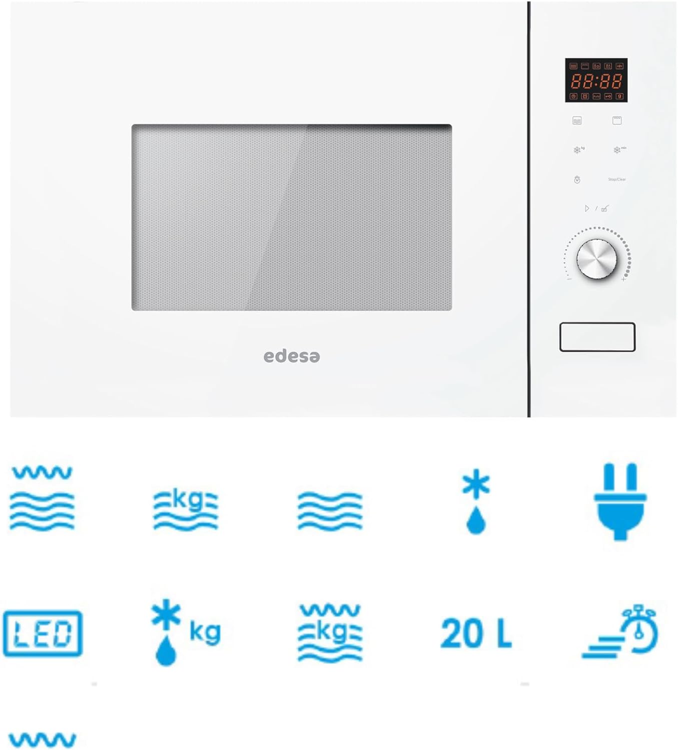 Mikrowelle EMW-2020-IG mit Grillfunktion