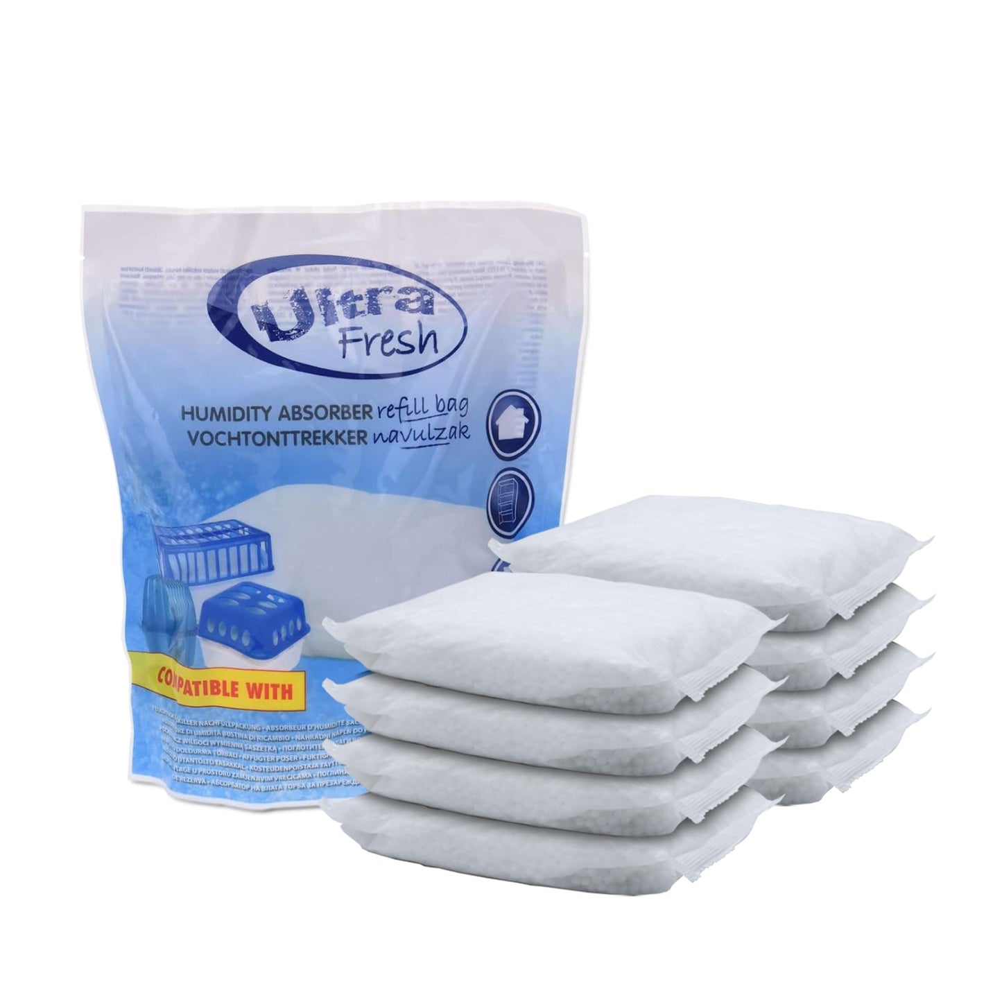 Luftentfeuchter Nachfüllpack Ultra Fresh, 8x 450g, 8er Pack