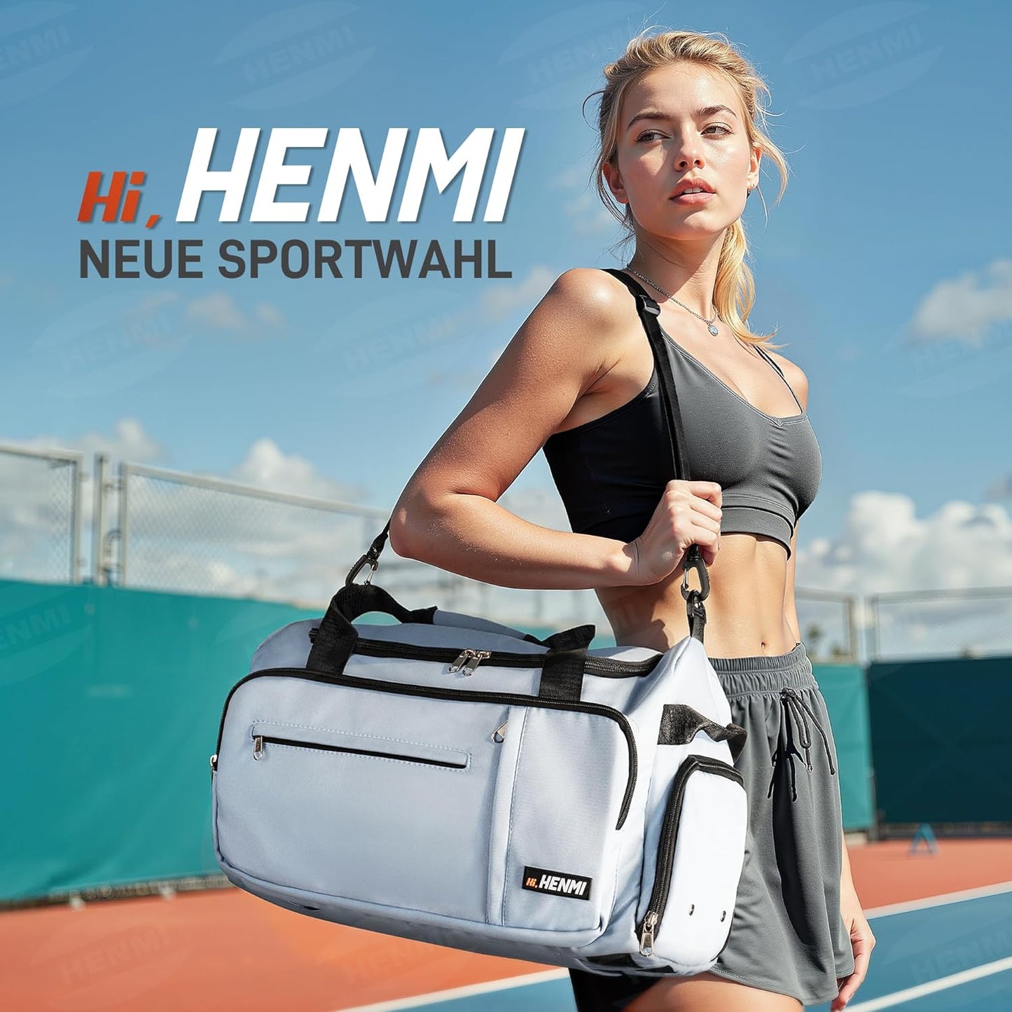Sport- und Reisetasche, Blau