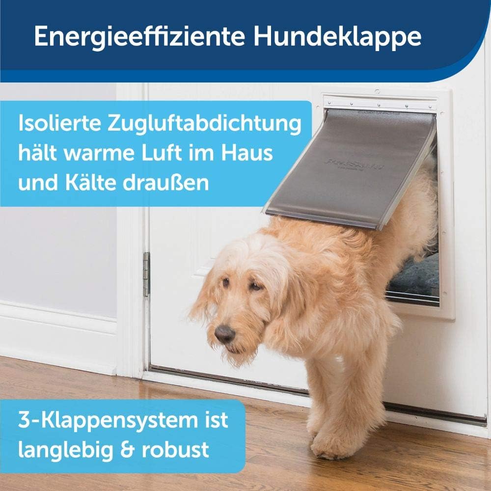 Haustierklappe, Plastik|L