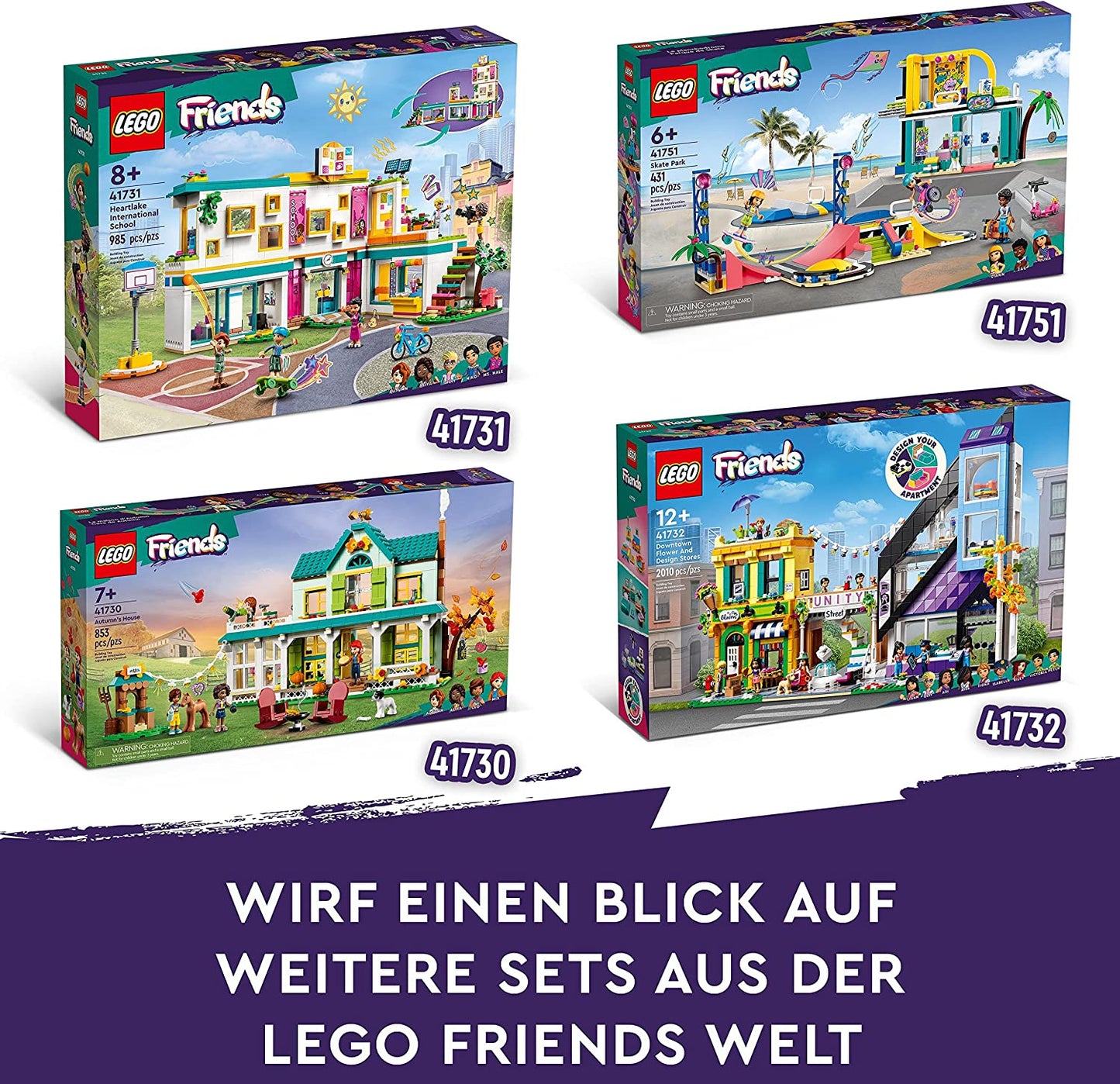 41730 Friends Autumns Haus, Konstruktionsspielzeug, Single