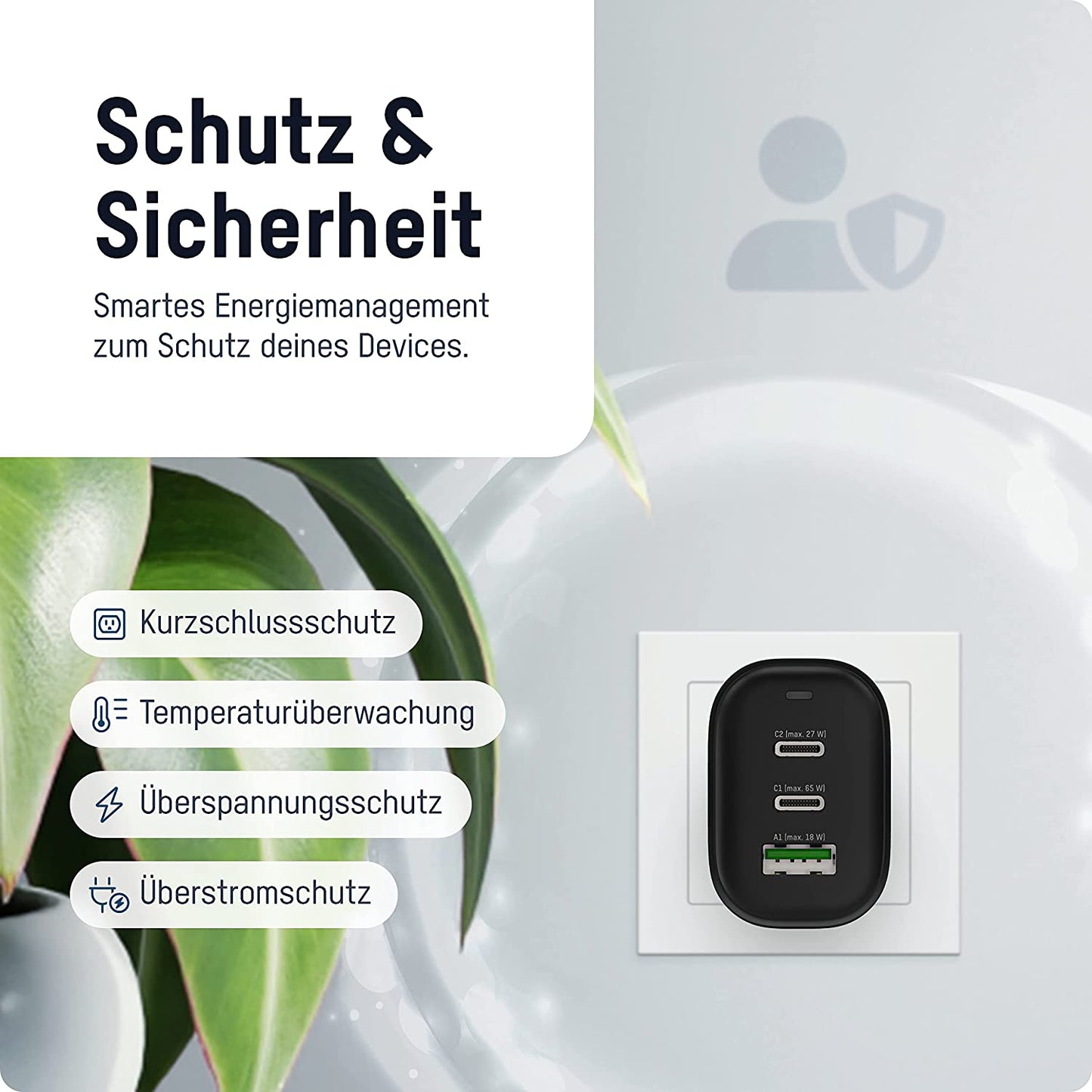 Home Charger HC365PD, Ladegerät, 65 W