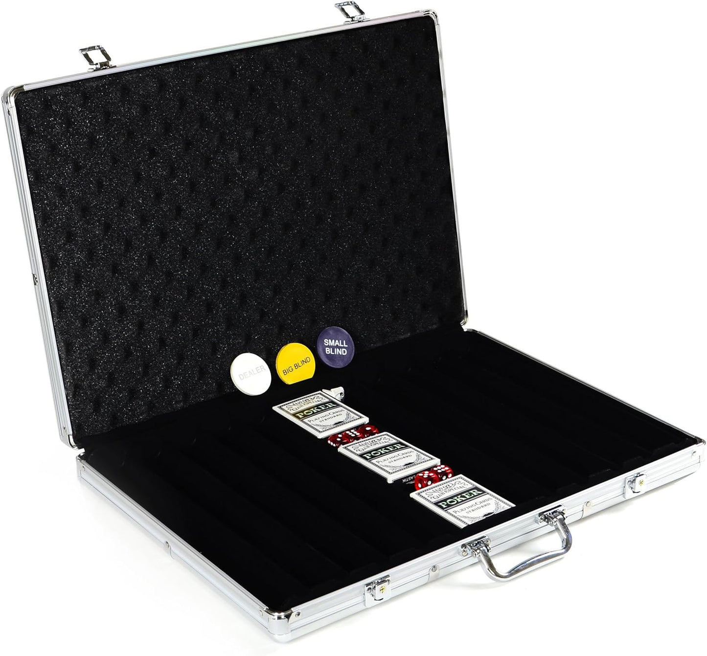 Pokerkoffer mit 1000 Chips