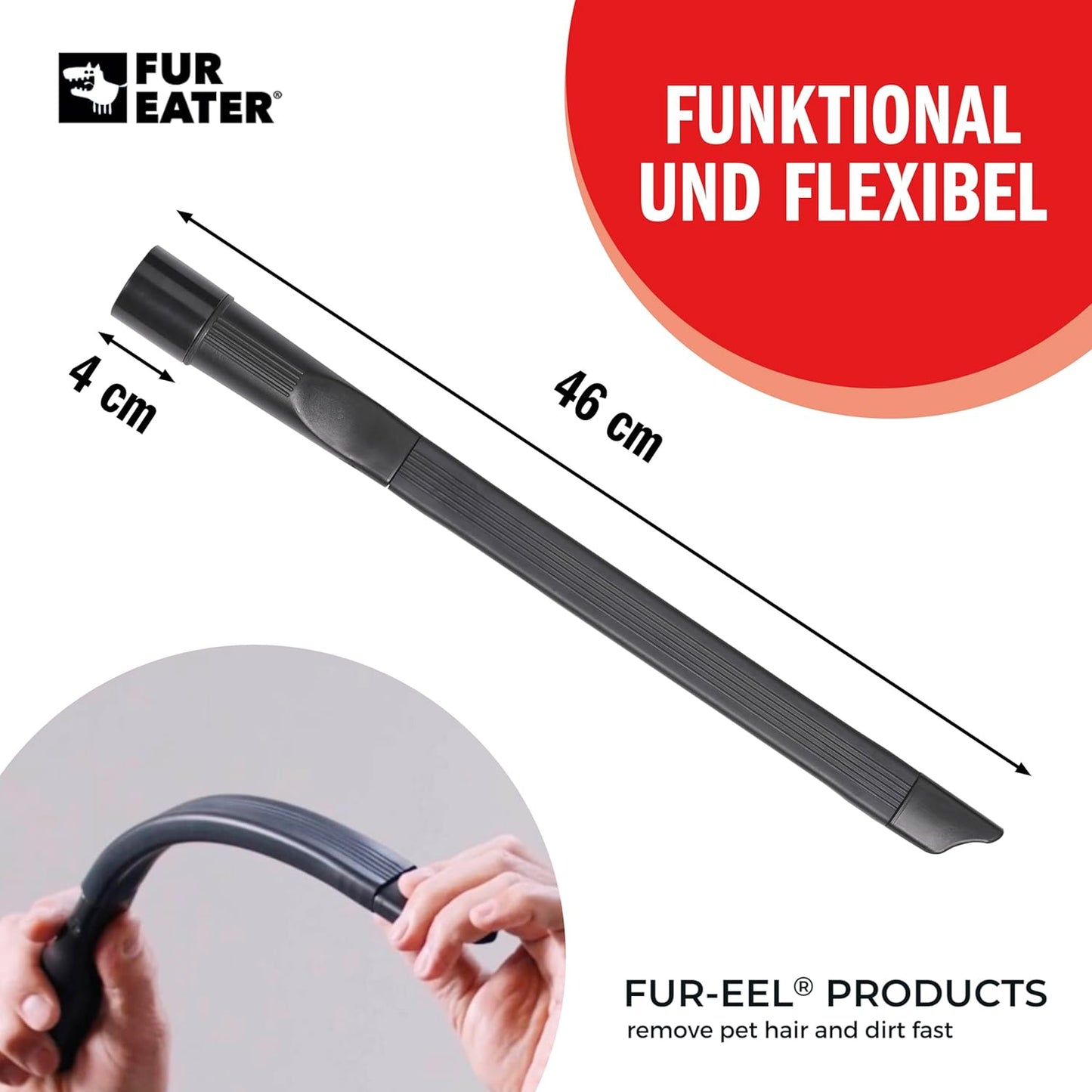 Flexi-Soft Fugendüse für Staubsauger 46cm