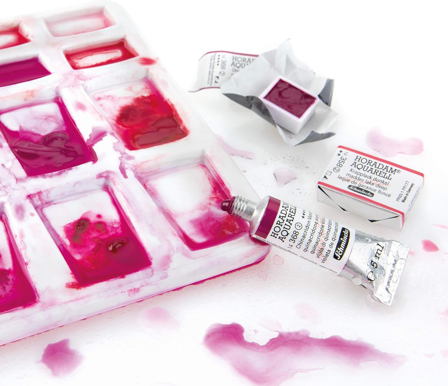 Aquarell Farbkasten, 5 ml (18er Pack)