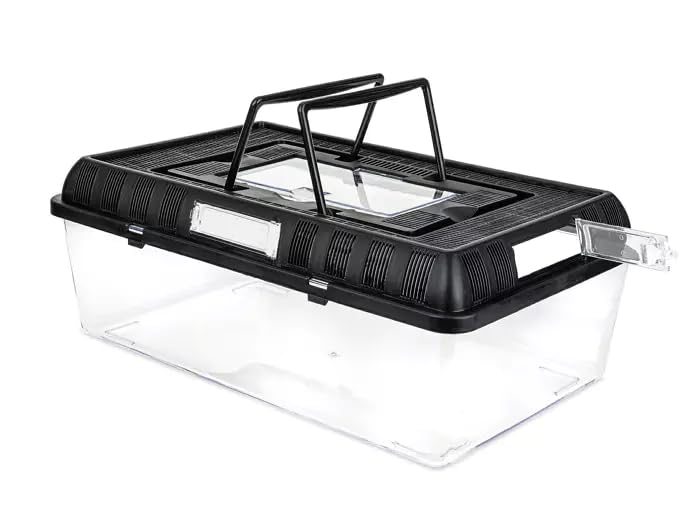 Terra Box für Reptilien, 42x27x15 cm Rechteck transparent