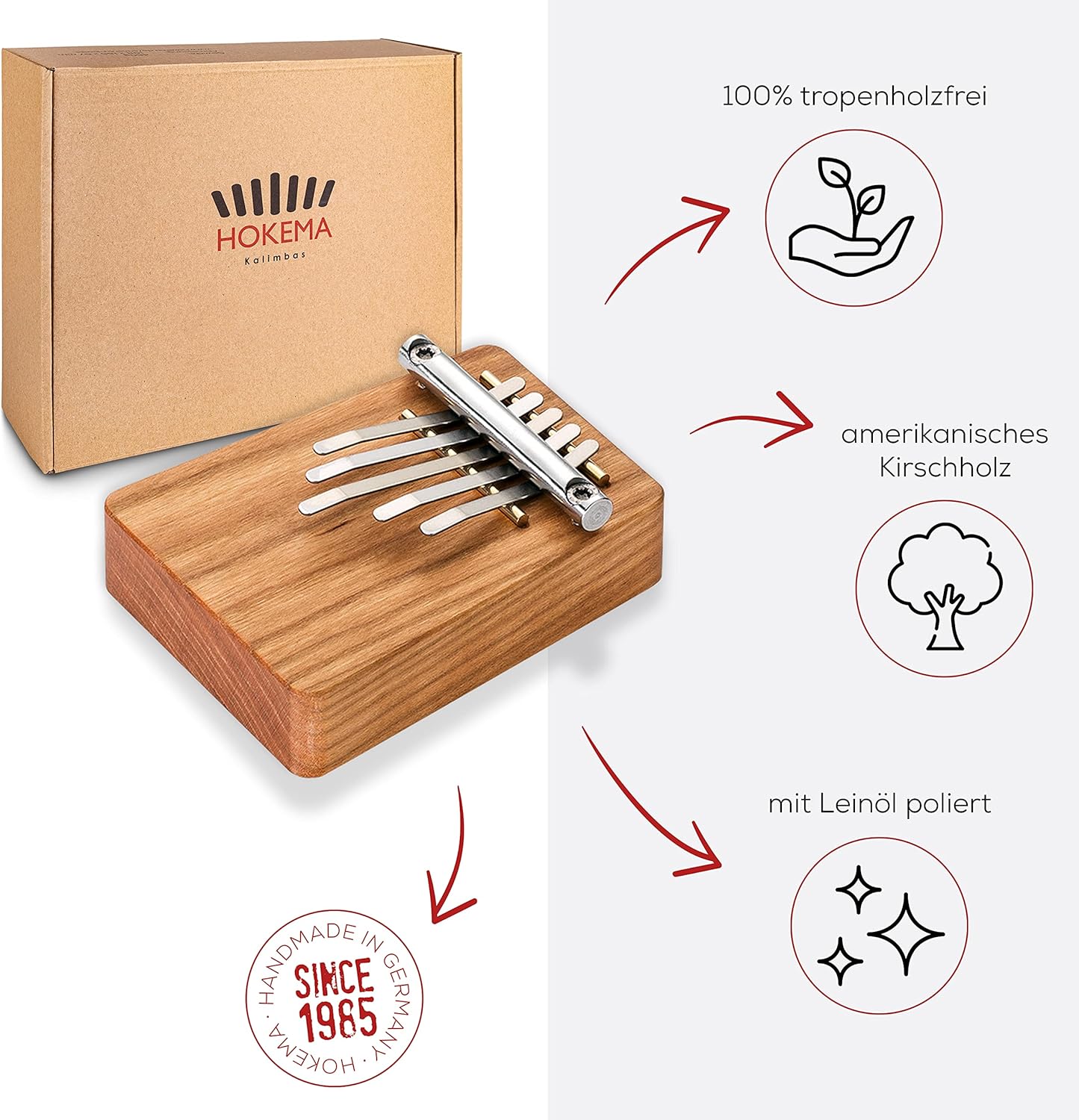 Kalimba Daumenklavier für Einsteiger
