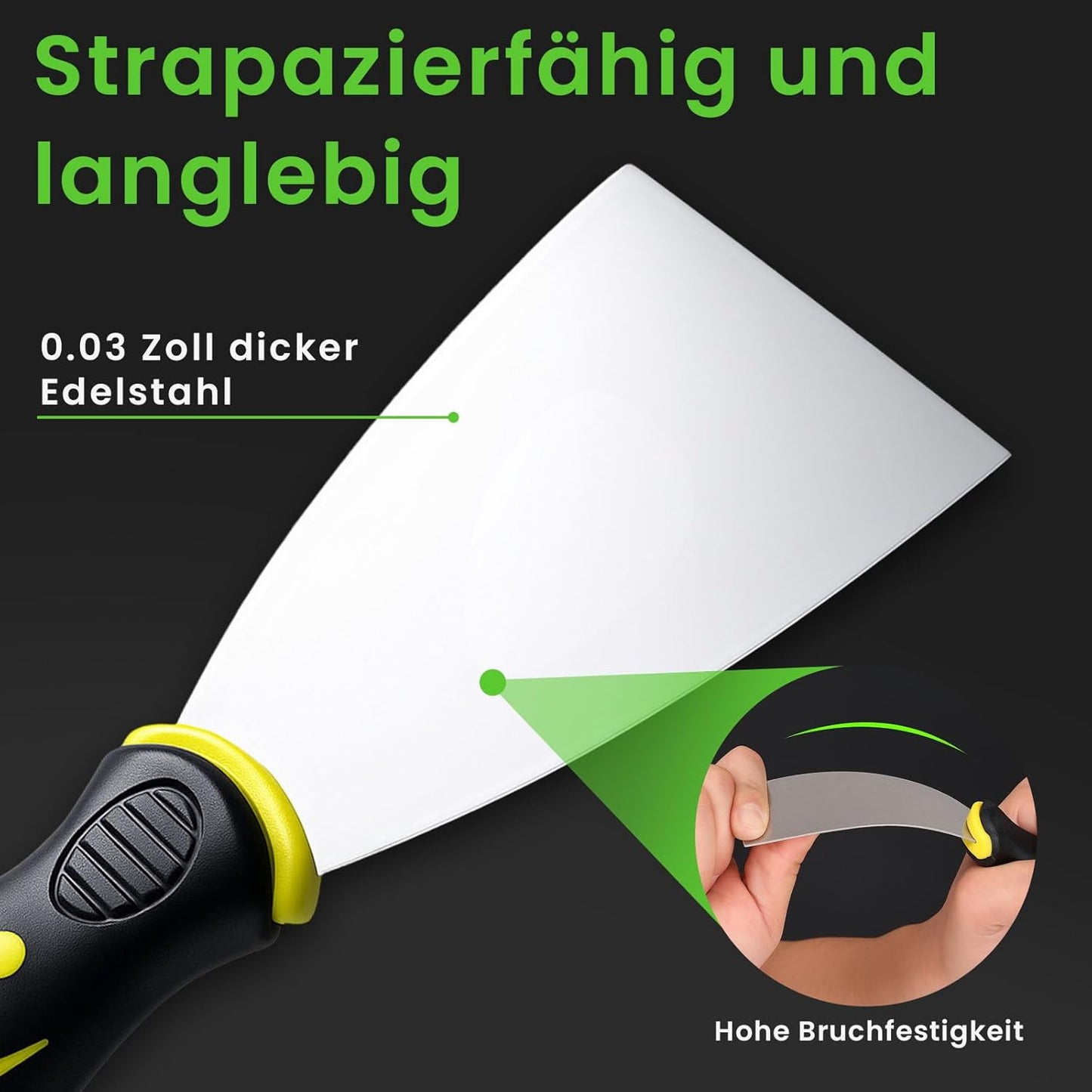 Kartuschenpresse mit Fugenschaber und Werkzeug