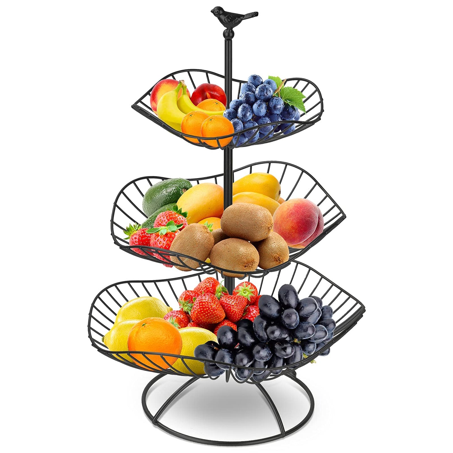 3-stöckige Etagere, Eisenhaltig