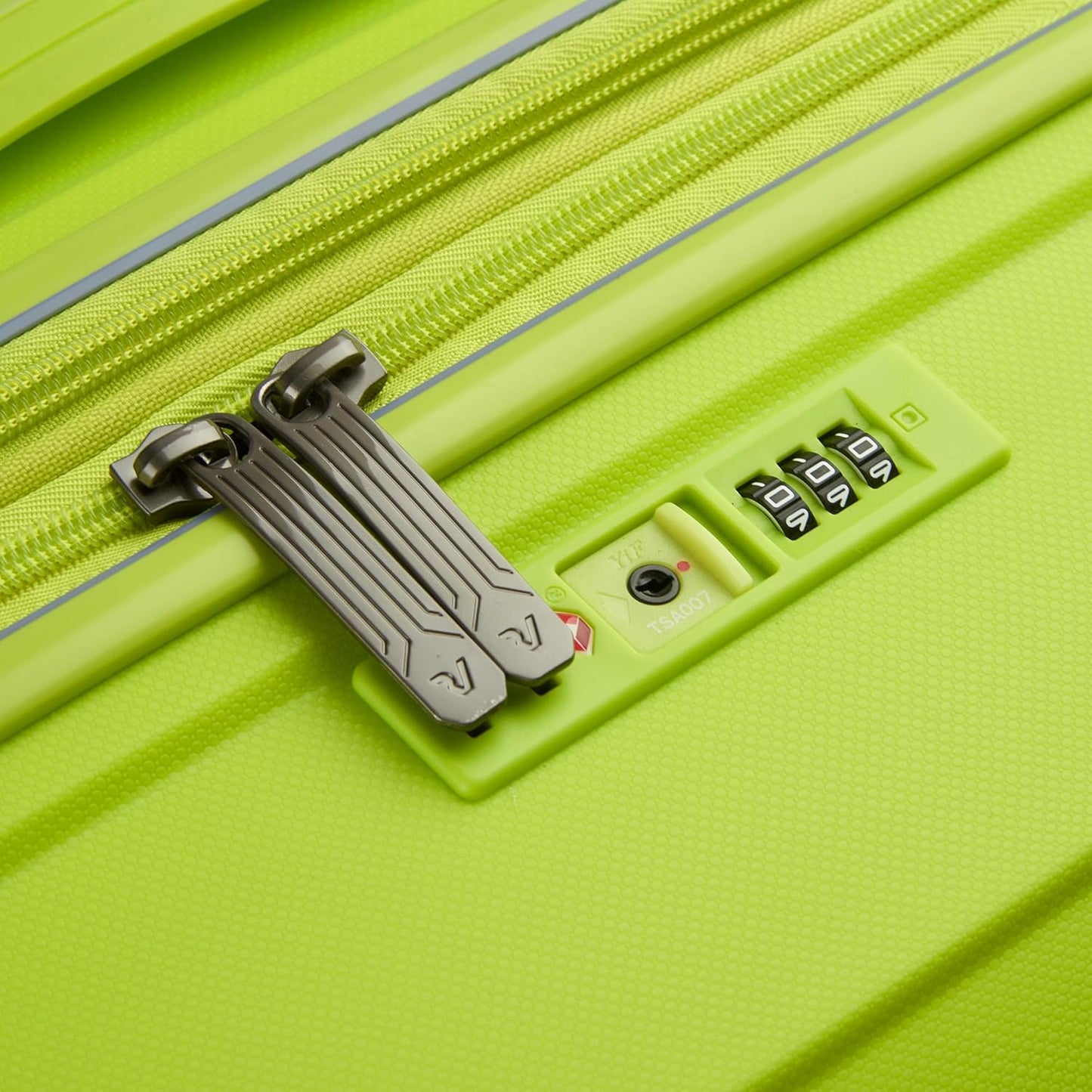 Grosser Hartschalenkoffer B-Flying mit TSA-Schloss und Dehnungsfuge, 78x50x30/35, Cyber Lime