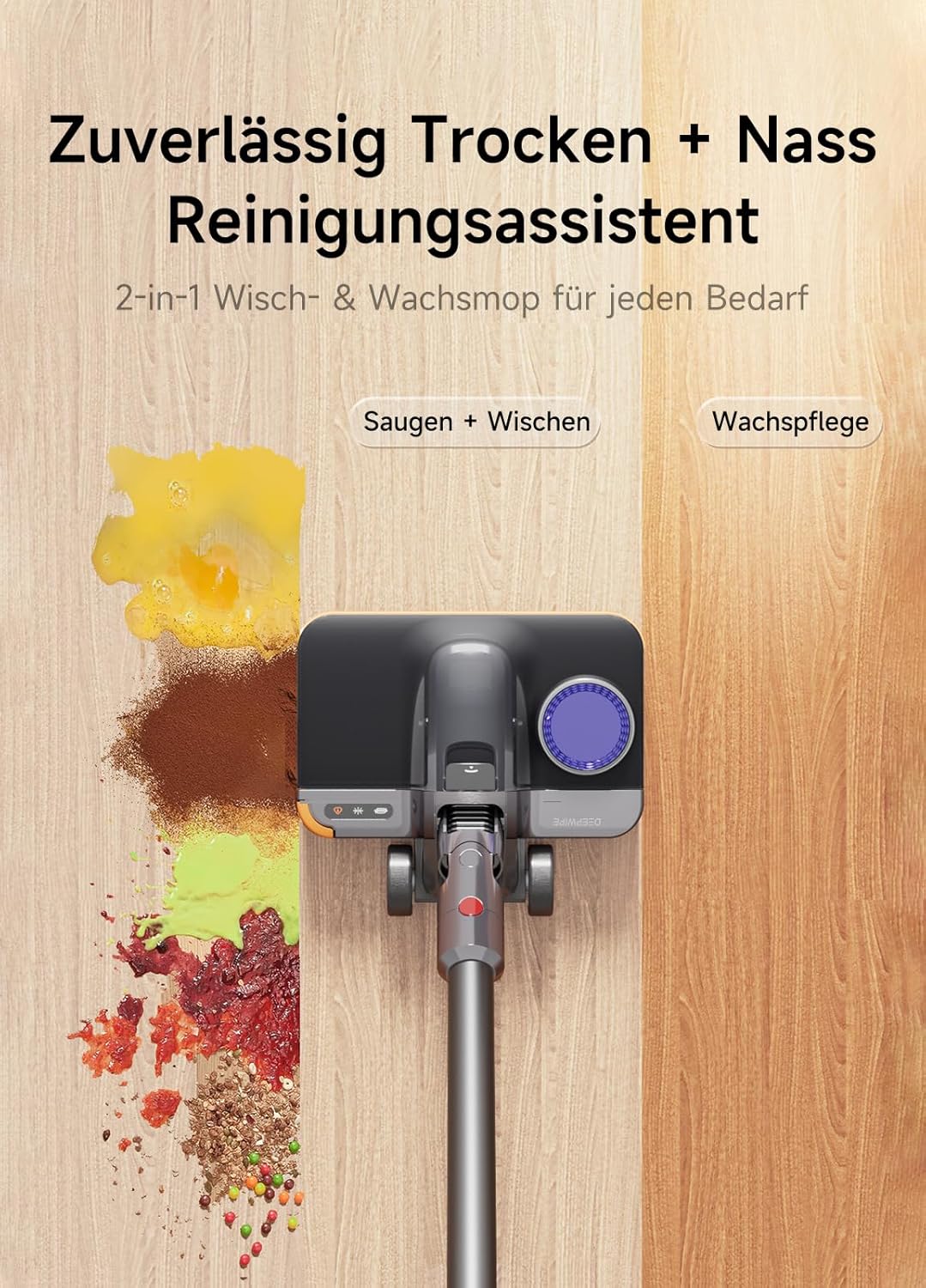 3-in-1 Wischaufsatz für Dyson V7/V8/V10/V11/V15/Gen5