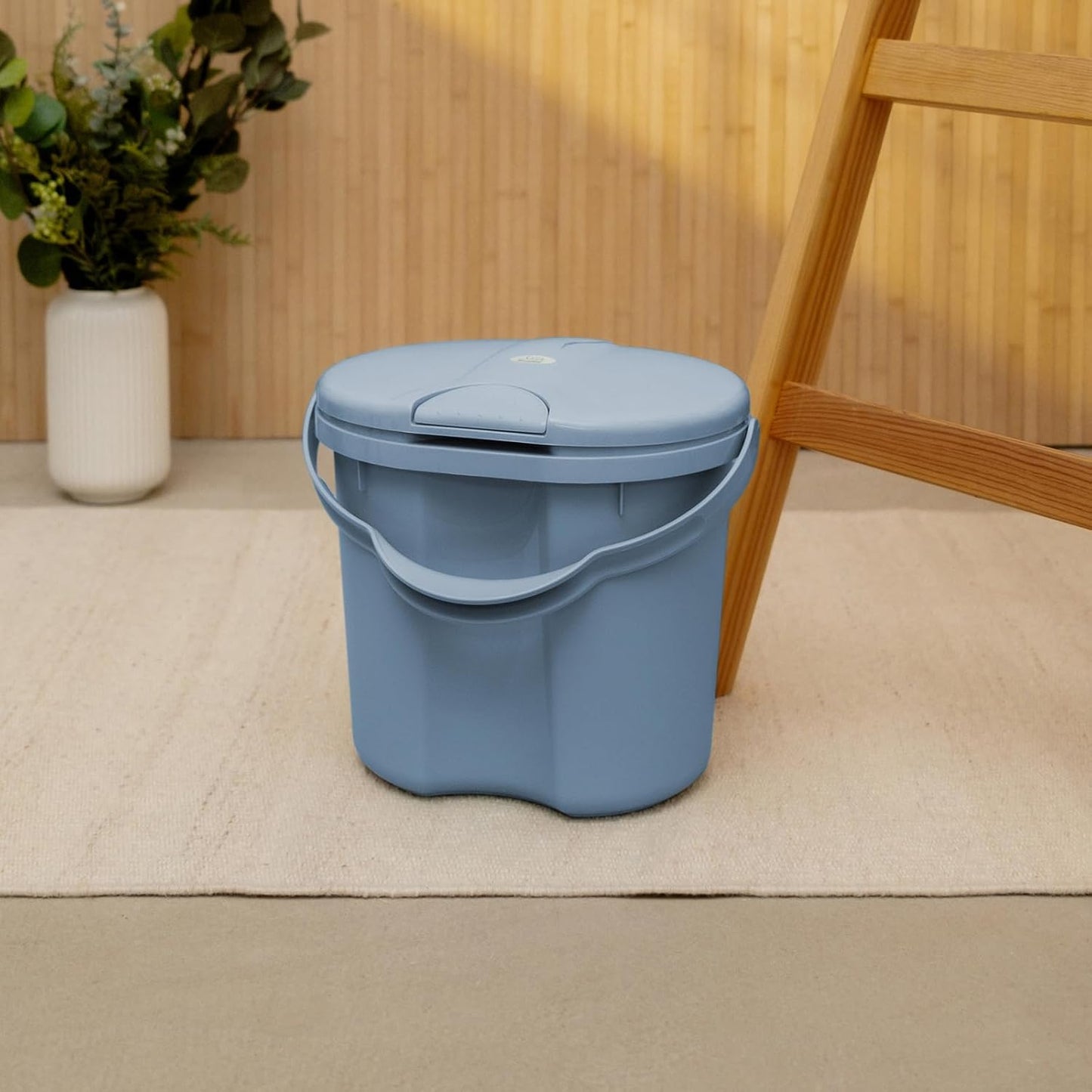 Geruchsdichter Windeleimer Top, blau 33 x 29.3 x 29 cm