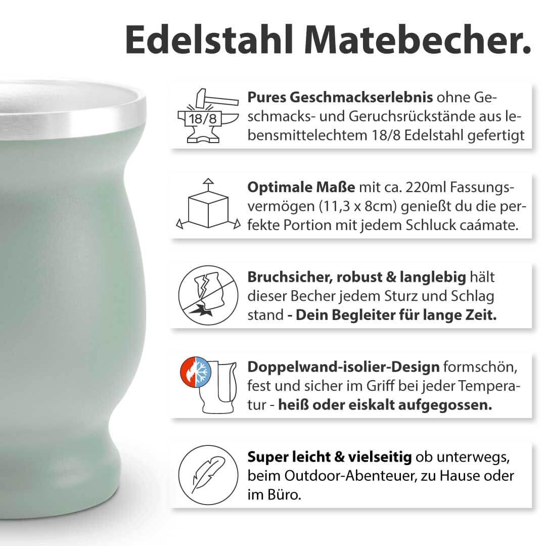 Mate Tee Set, grün