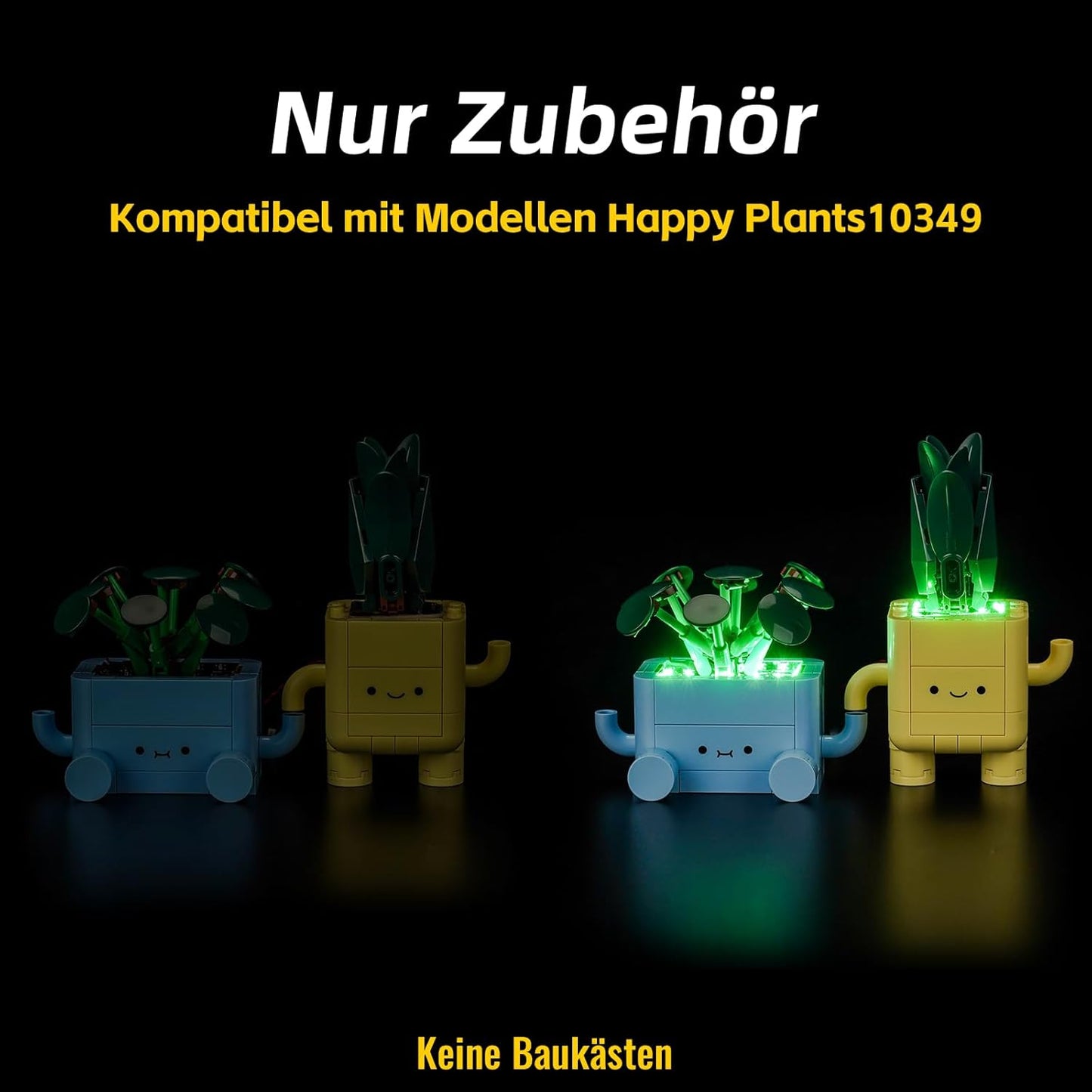 LED Licht Set für LEGO Fröhliche Pflanzen (10349), 10349 Happy Plants