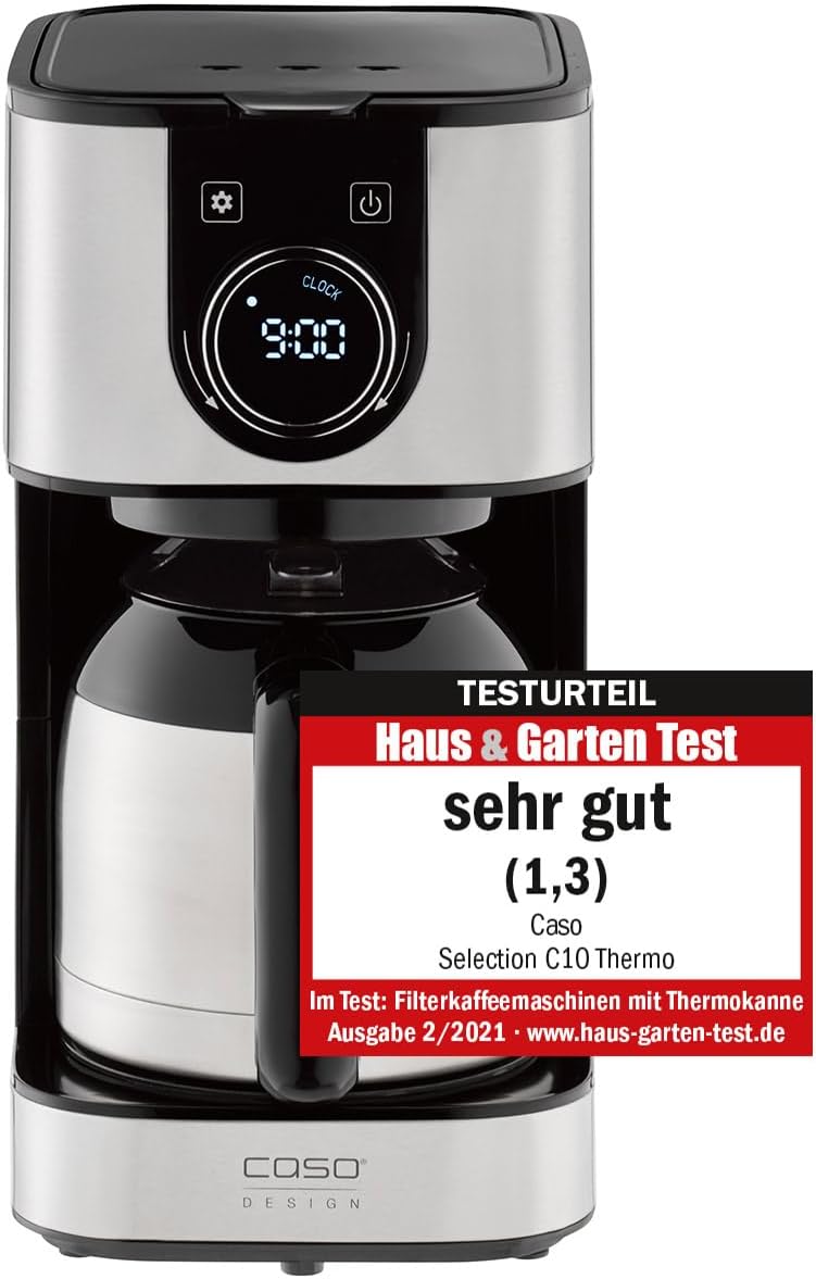 Selection C10 Thermo-Kaffeemaschine mit Permanentfilter, mit Isolierkanne (10 Tassen)