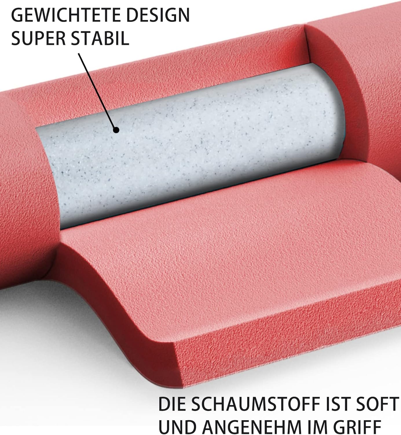 Smart Hula Hoop Reifen, Schwarz und Rot