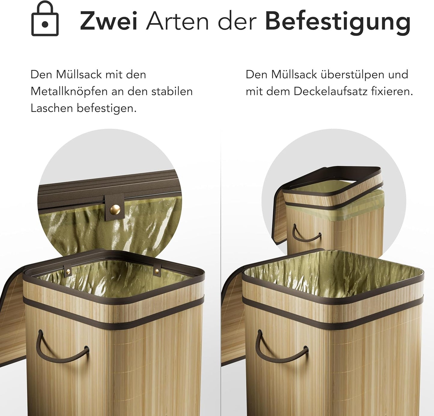 Müllstackständer, Hell