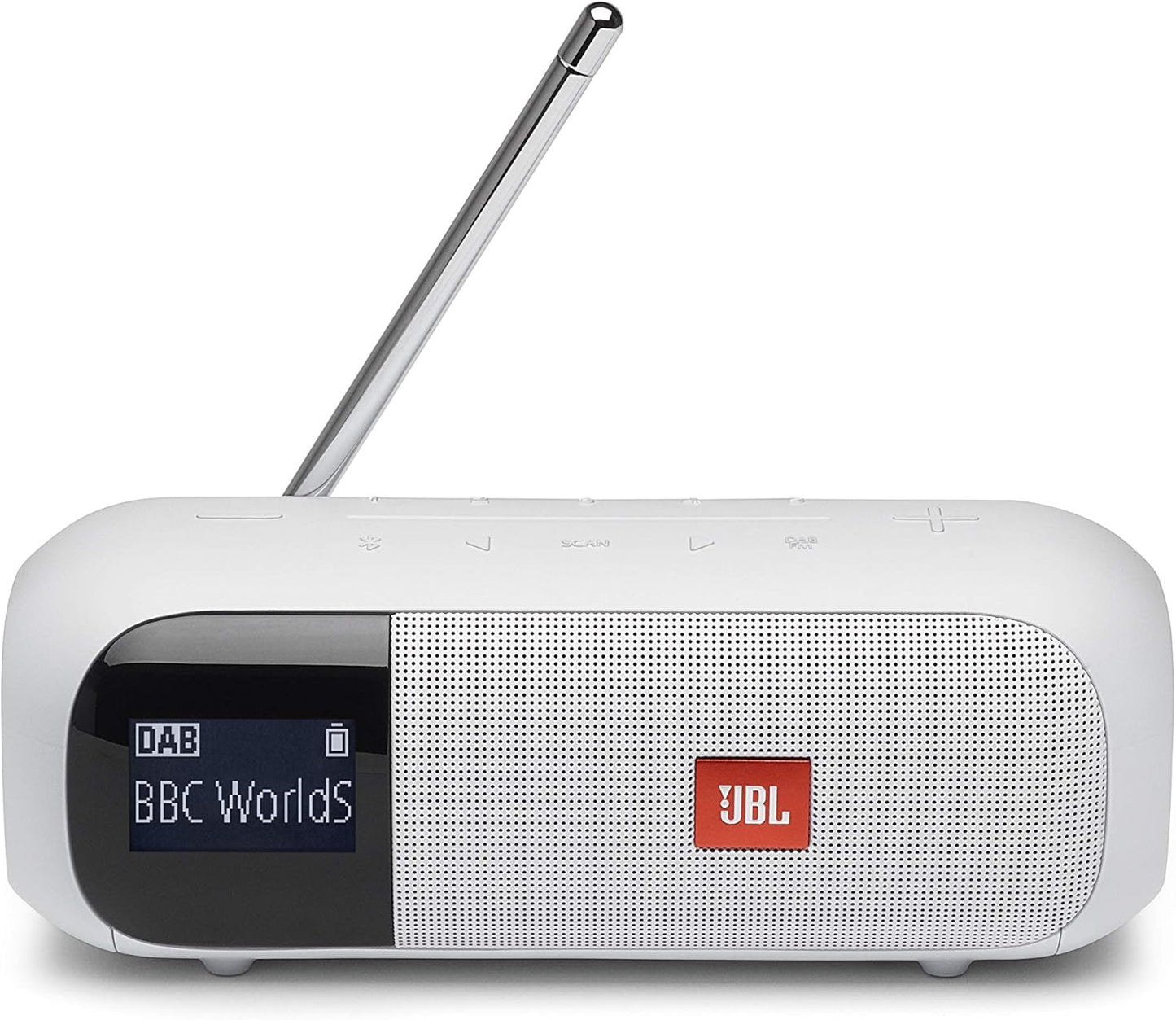 Tuner 2 - Tragbarer Bluetooth Lautsprecher, Weiss