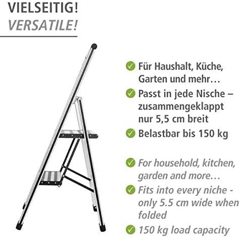 Haushaltsleiter, Silber, 2 Stufen