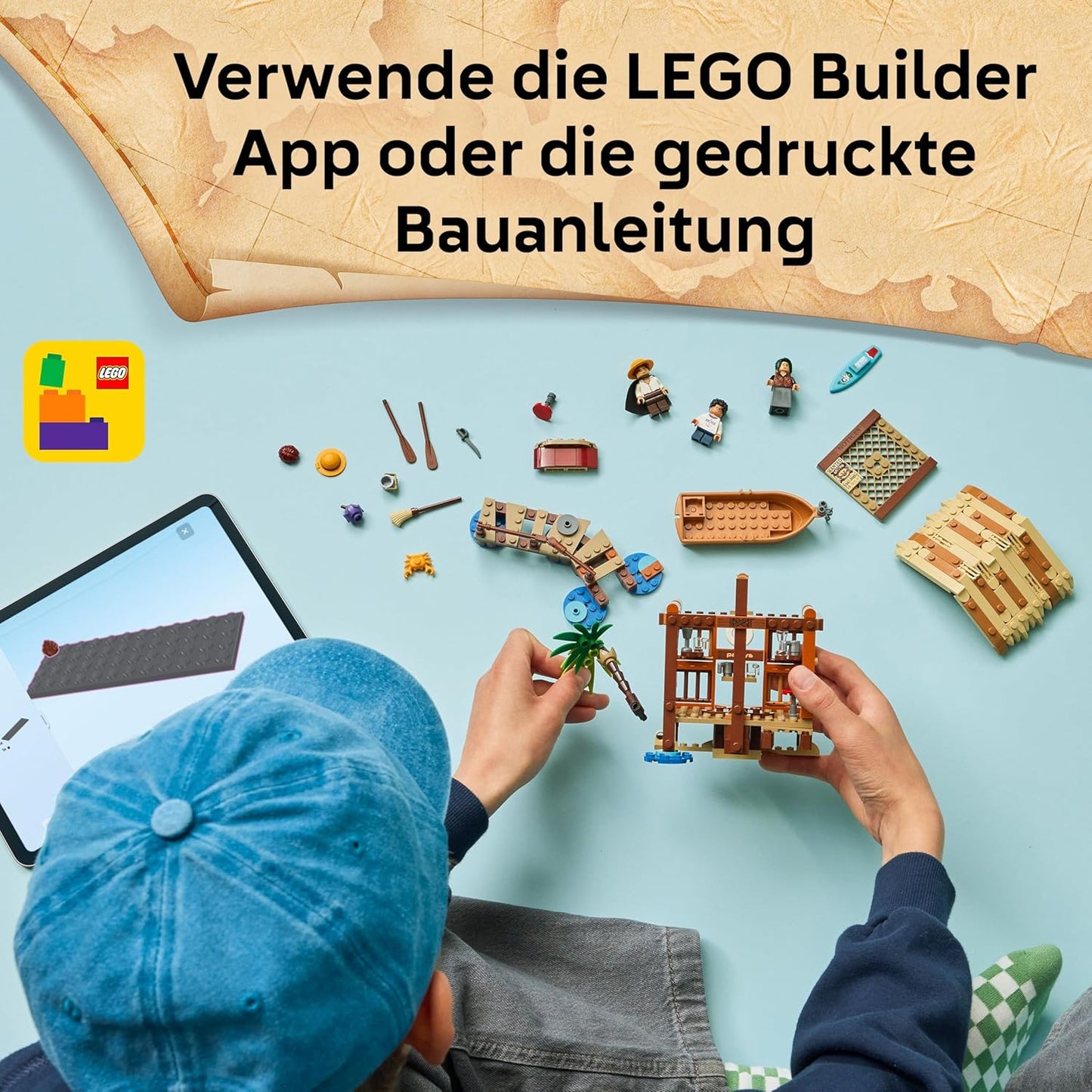 One Piece Hütte im Windmühlendorf