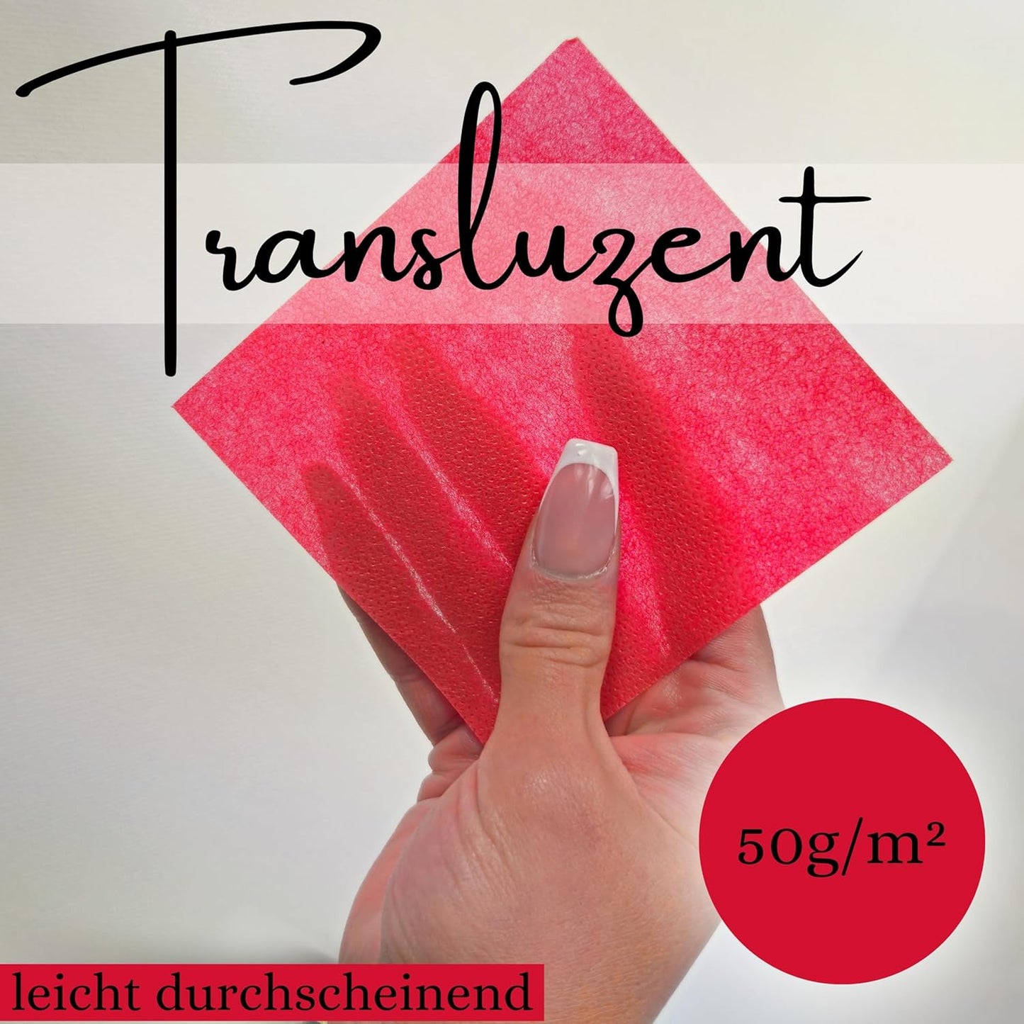 Zuschneidbare Tischdeckenrolle Light, Rosa