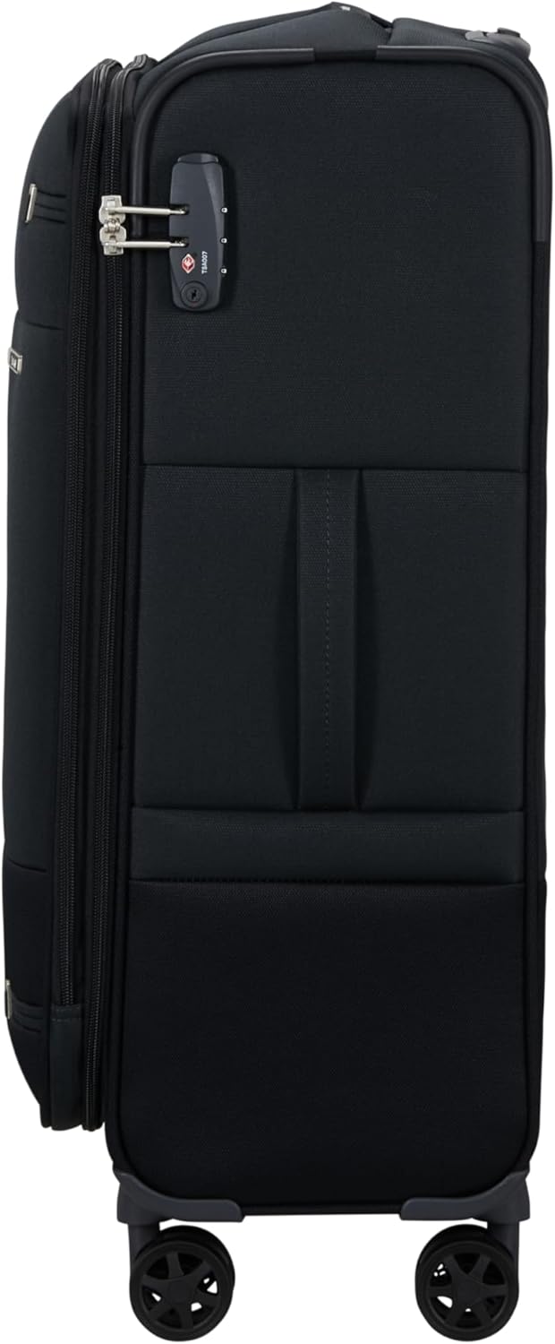 Reisekoffer mit TSA-Schloss, Base Boost New Schwarz 66 cm