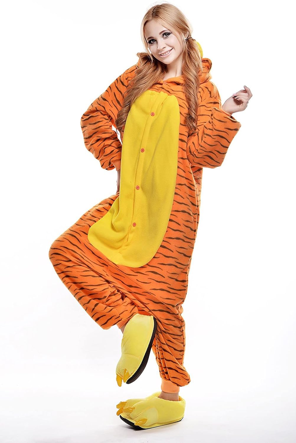 Onesie Pyjama Tiger, S 3d Tiger