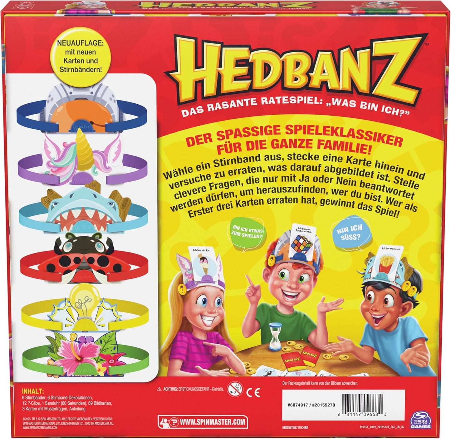 Hedbanz, das rasante Ratespiel, Hedbanz 2025