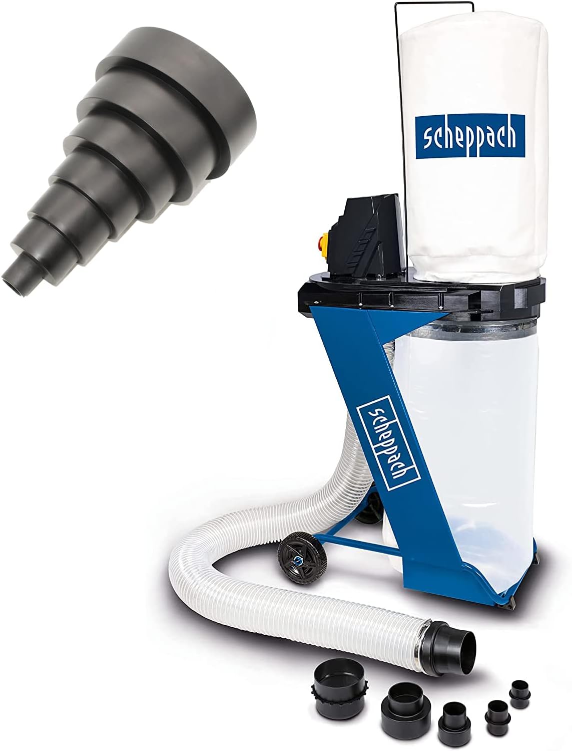 Absauganlage DC500 Set mit Adapter, Absauganlage DC500 + flexibler Adapter
