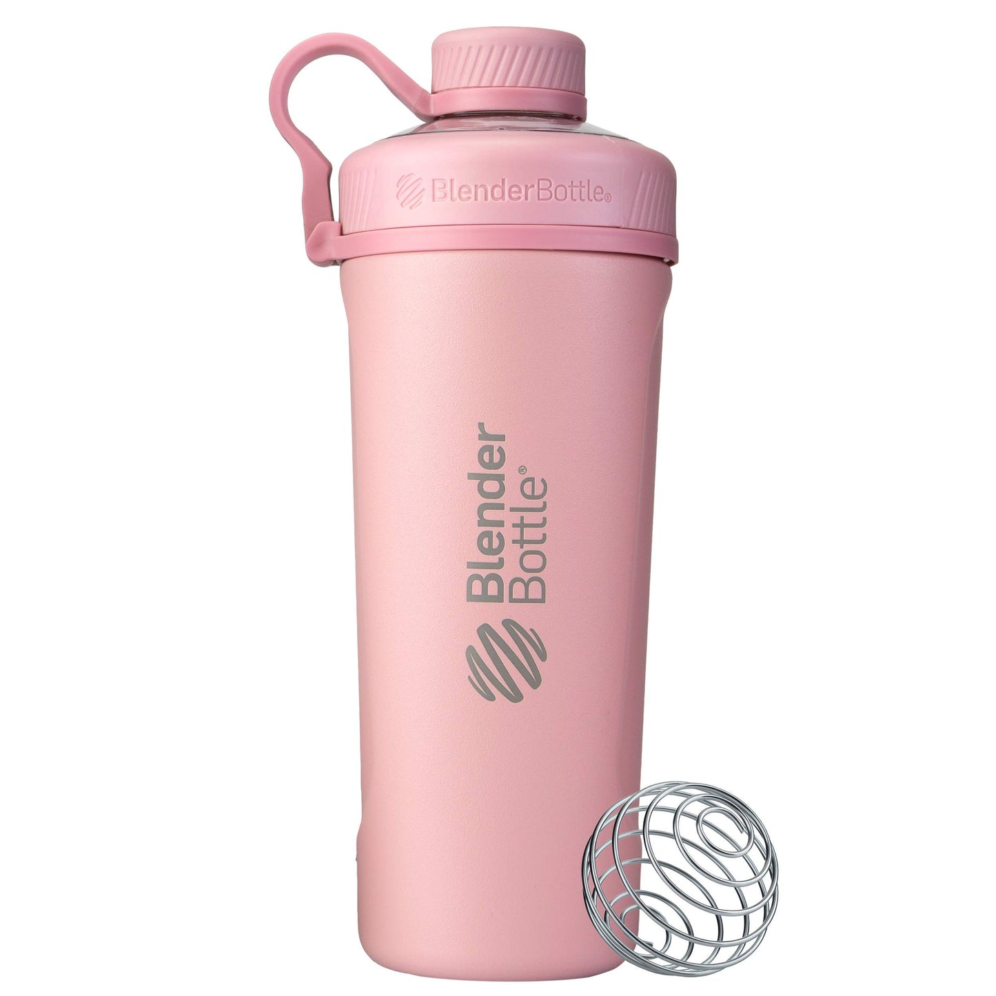 Radian Isolierter Shaker-Becher mit BlenderBall, Edelstahl - 770 ml Rosé Pink