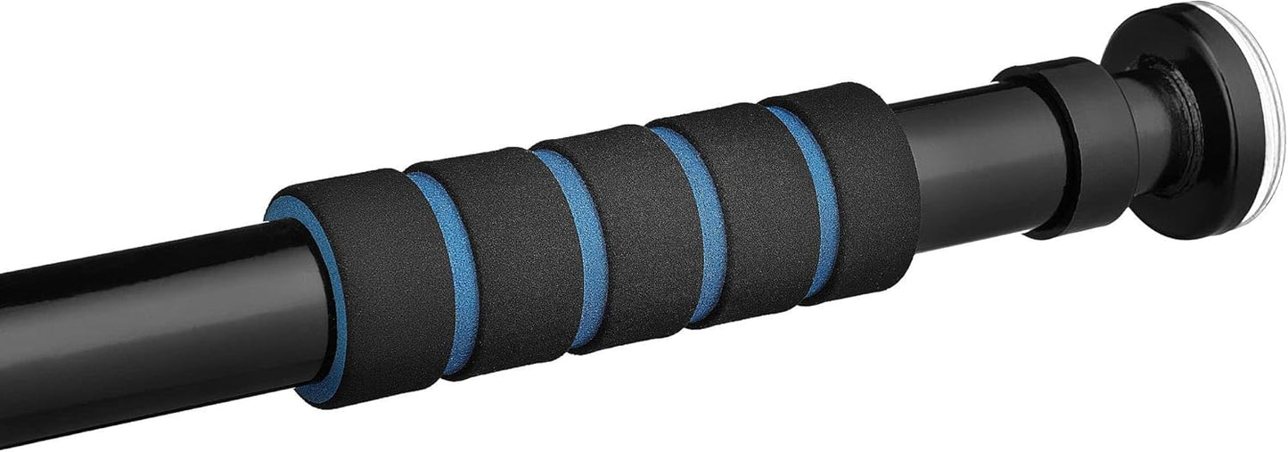 Klimmzugstange für Türrahmen, 63-100cm Blau