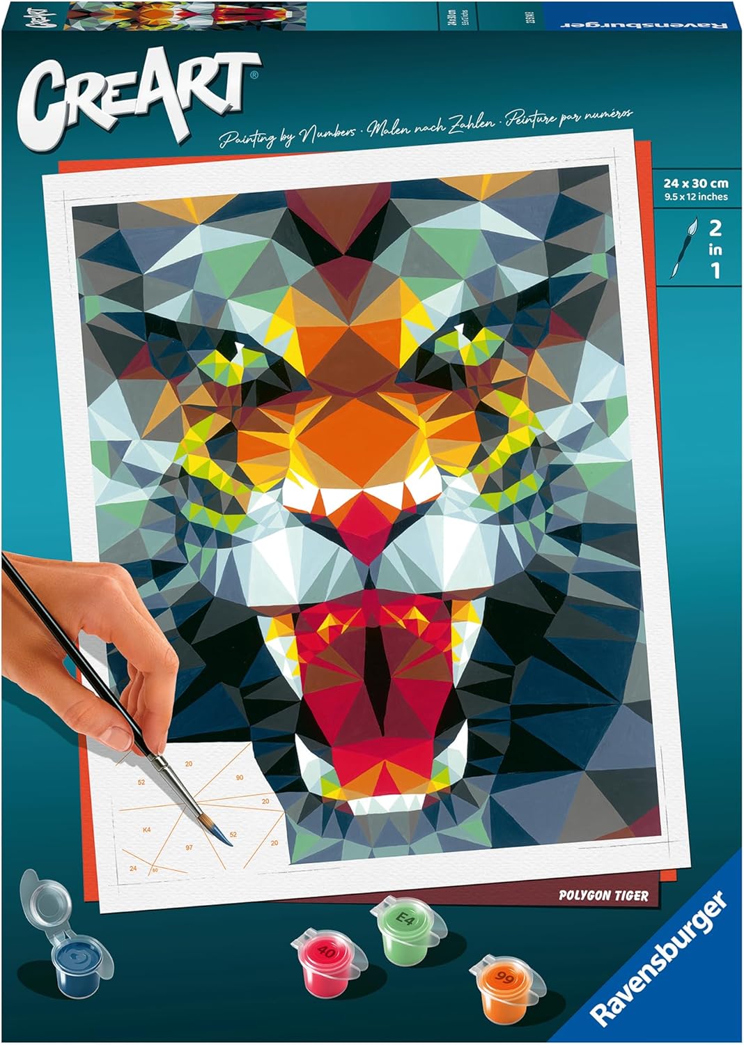 CreArt Polygon Tiger 23514
