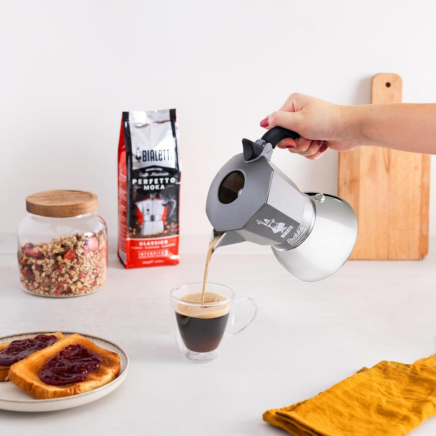 Induktions-Espressokocher Brikka