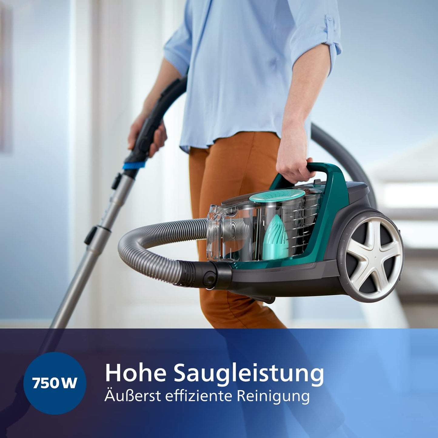 FC9555/09 PowerPro Active, Single mit Mini-Turbo-Düse