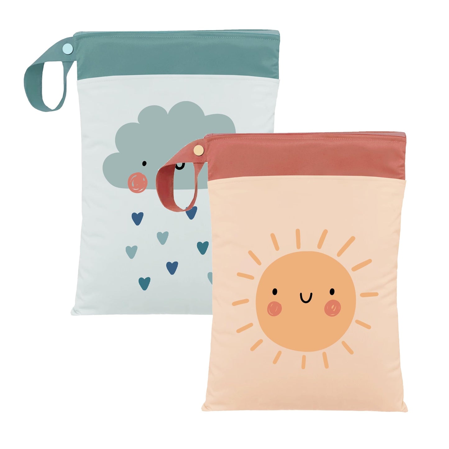 Nasstasche, Rainy Cloud & Sunshine